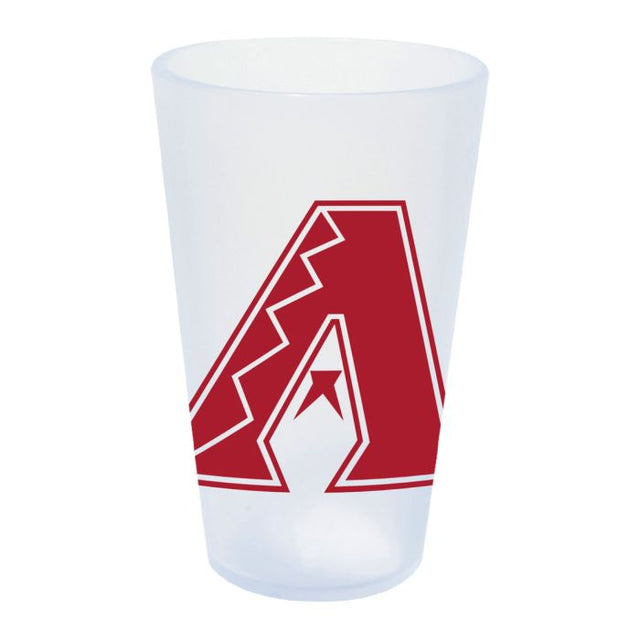 Vaso de pinta de silicona de 16 oz con forma de carámbano de los Arizona Diamondbacks