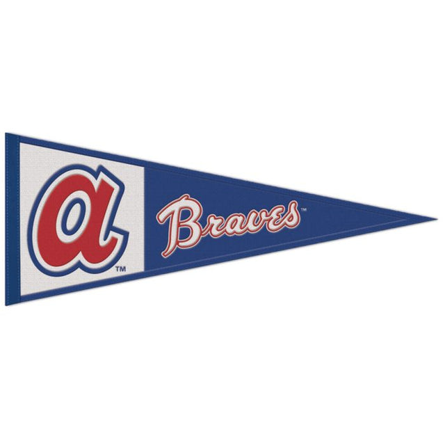 Atlanta Braves / Cooperstown Wool Pennant 13" x 32"