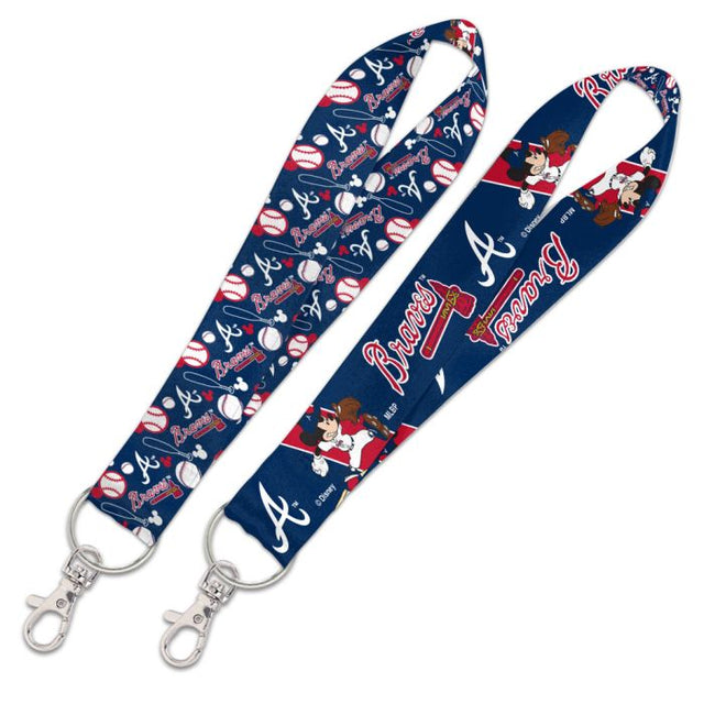 Atlanta Braves / Disney MICKEY Lanyard Key Strap 1"