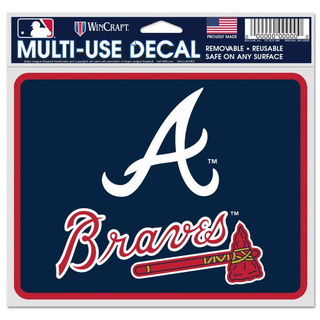 Atlanta Braves Fan Decals 5" x 6"