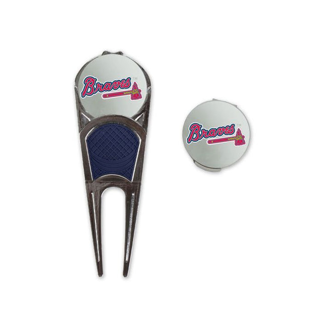 Combinación de marca, herramienta y clip en forma de H de los Atlanta Braves Golf*