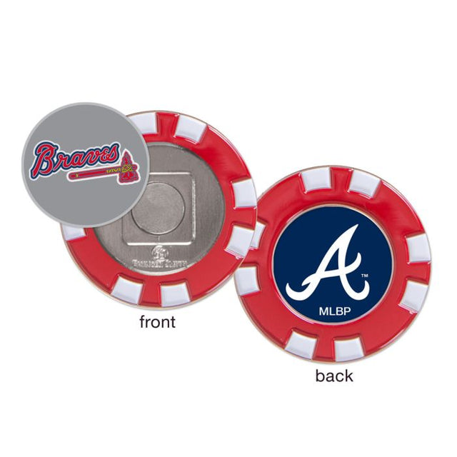 Atlanta Braves Golf Poker Chip Marker