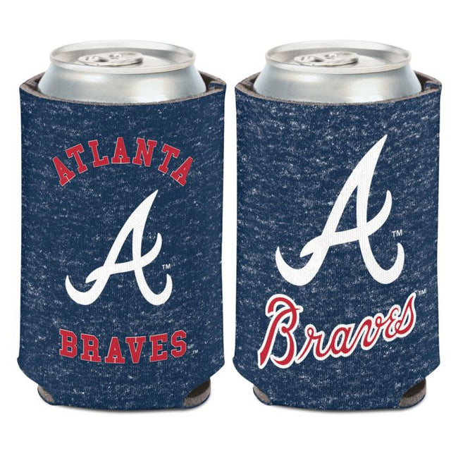 Enfriador de lata Heather de los Atlanta Braves, 12 oz.