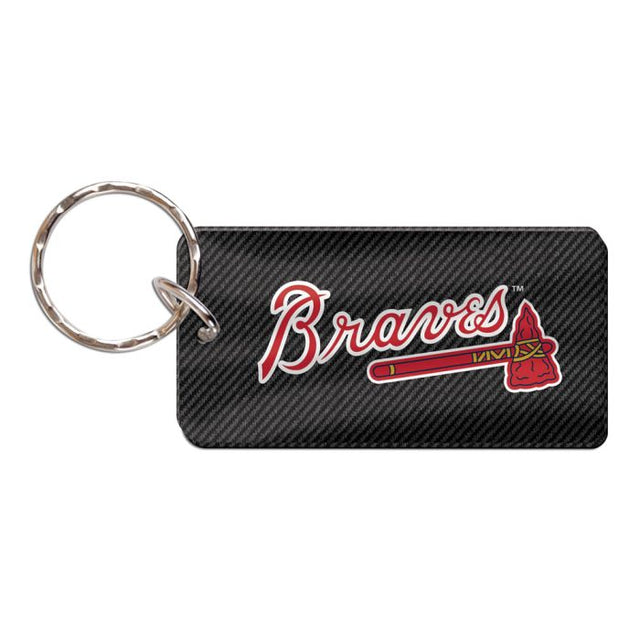 Atlanta Braves Keychain Rectangle