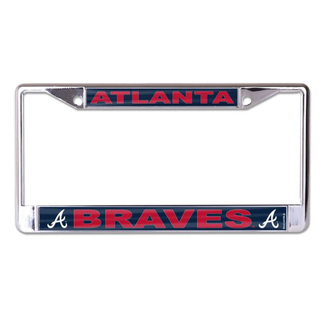 Atlanta Braves Lic Plt Frame S/L Printed