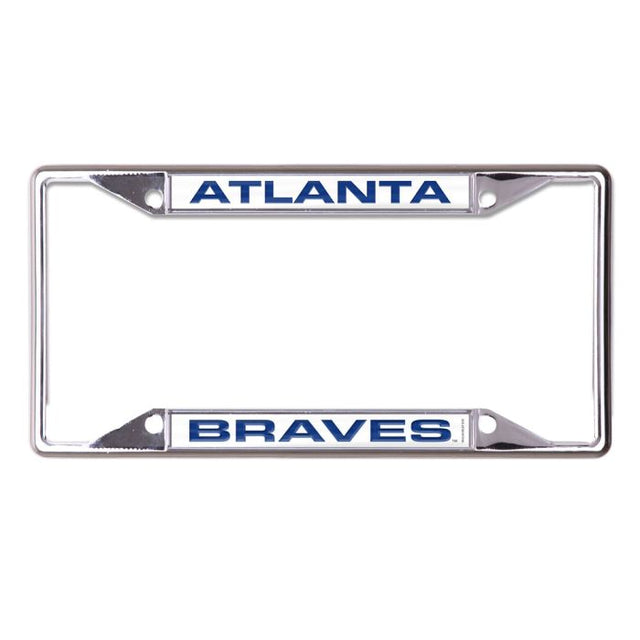 Atlanta Braves Lic Plt Frame S/S Printed