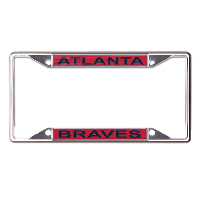 Atlanta Braves Lic Plt Frame S/S Printed