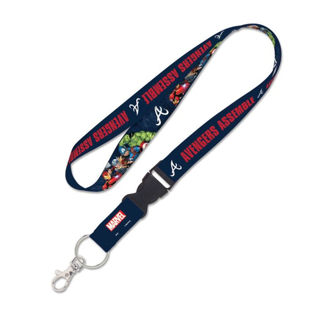 Atlanta Braves / Marvel (c) 2021 MARVEL Lanyard w/detachable buckle 1"