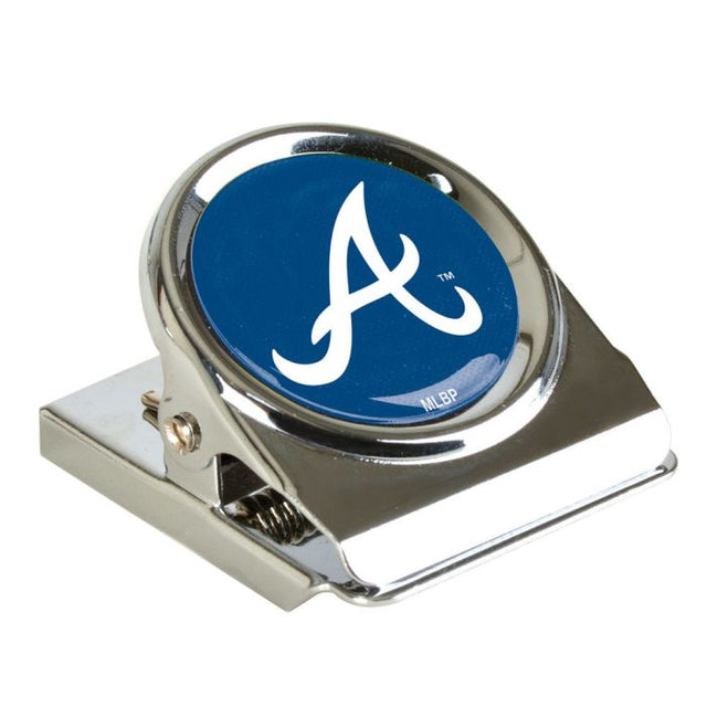 Atlanta Braves Metal Magnet Clip