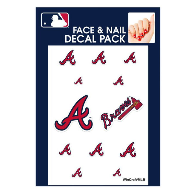 Atlanta Braves Nail Cals