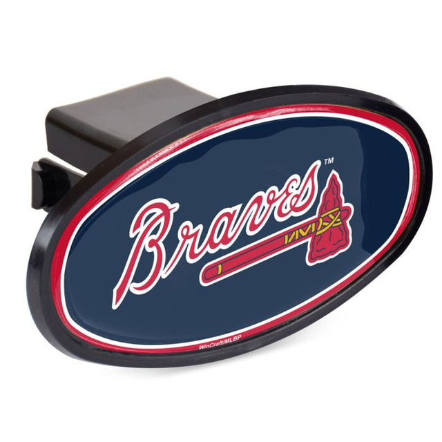 Receptor de enganche ovalado de 2" de los Atlanta Braves