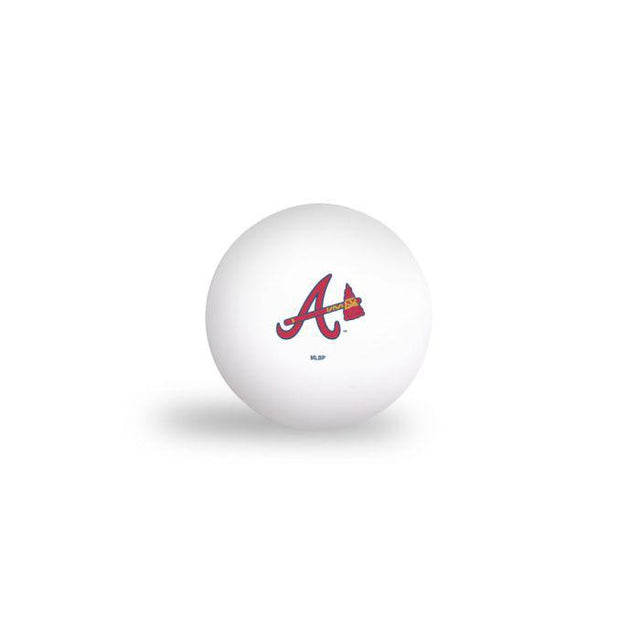 Pelotas de ping pong de los Atlanta Braves (paquete de 6)