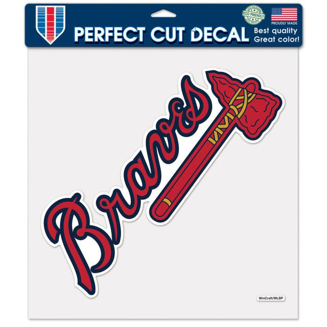 Atlanta Braves Perfect Cut Color Decal 12" x 12"