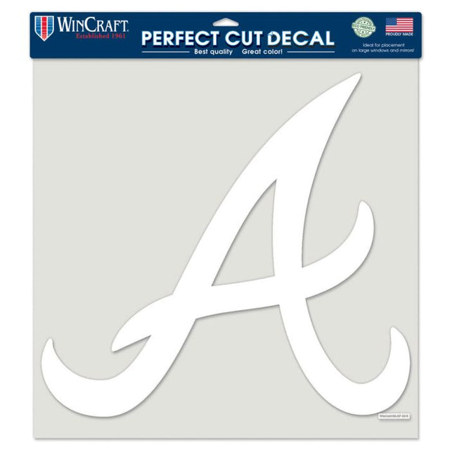 Atlanta Braves Perfect Cut Decal 17" x 17"