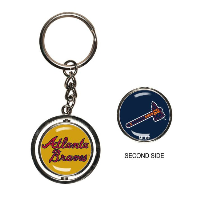 Atlanta Braves Spinner Key Ring