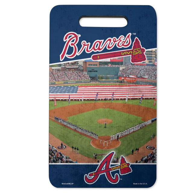 Cojín para asiento de estadio de los Atlanta Braves, almohadilla para rodillas, 10 x 17