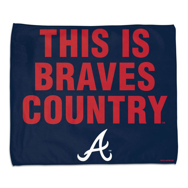 Atlanta Braves THIS IS BRAVES COUNTRY Rally Towel - Full color