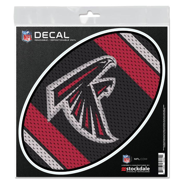 Atlanta Falcons JERSEY All Surface Decal 6" x 6"