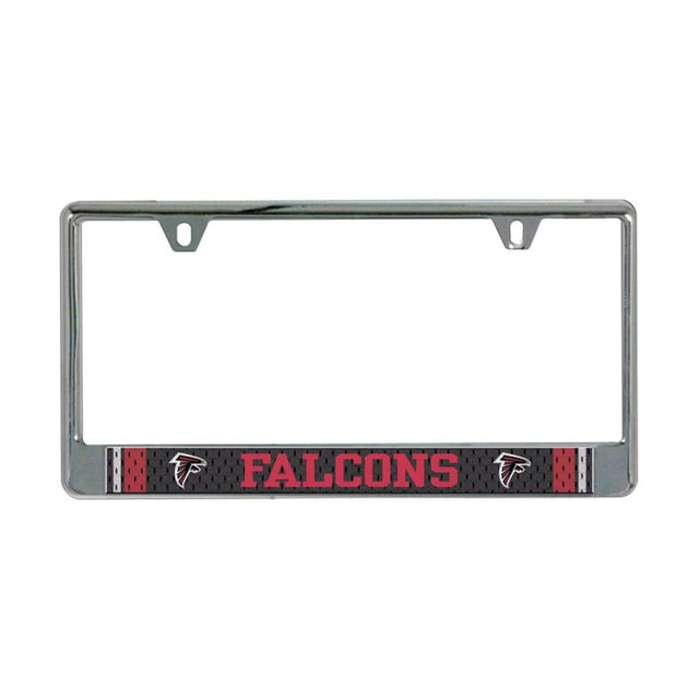 Atlanta Falcons JERSEY Lic Plate Frame B/O Printed