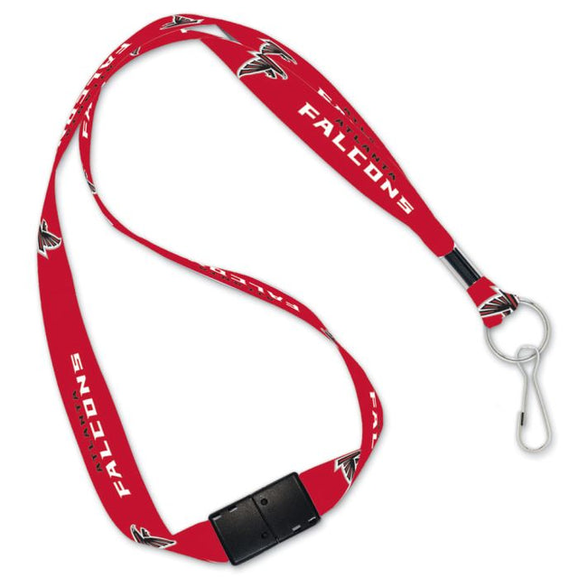 Cordones de los Atlanta Falcons con cierre de seguridad de 1"