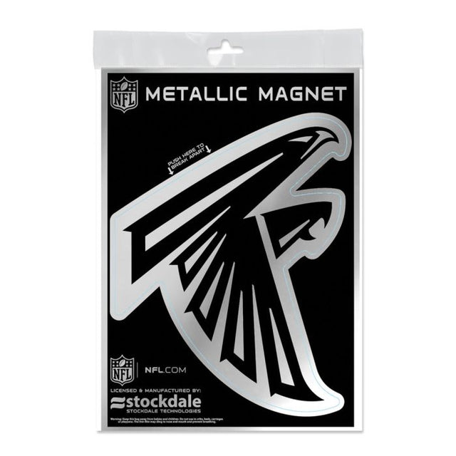 Atlanta Falcons Metallic Magnets 5" x 7"