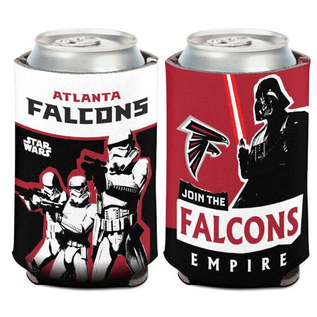 Enfriador de lata Atlanta Falcons / Star Wars Darth Vader de 12 oz.