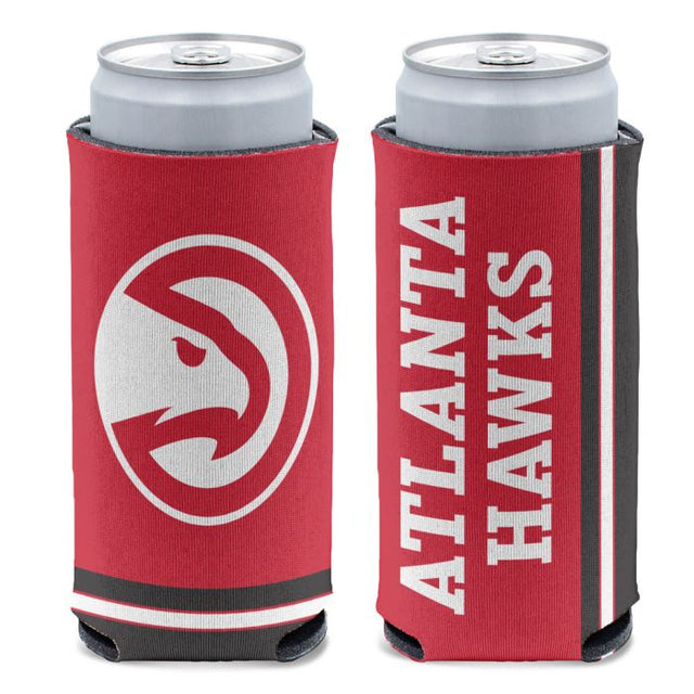 Atlanta Hawks 12 oz Slim Can Cooler