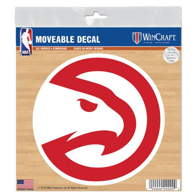 Atlanta Hawks All Surface Decal 6" x 6"