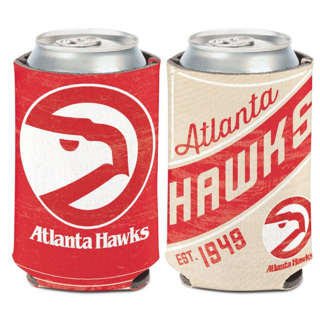 Enfriador de lata Atlanta Hawks / Hardwoods de 12 oz.