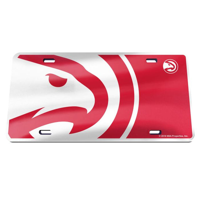 Atlanta Hawks MEGA Specialty Acrylic License Plate