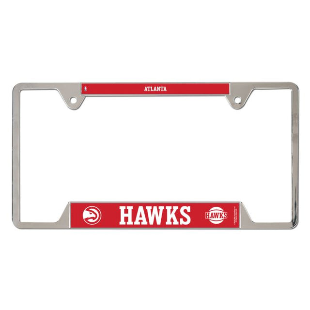 Atlanta Hawks Metal License Plate Frame