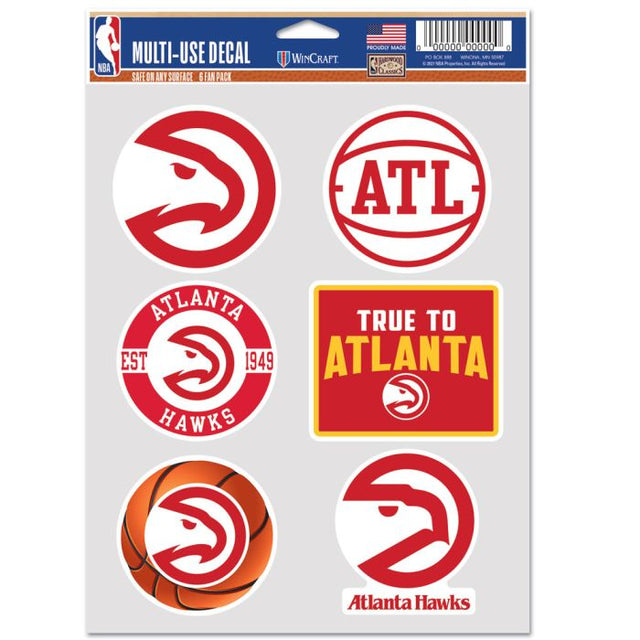 Paquete multiusos para 6 fanáticos de los Atlanta Hawks