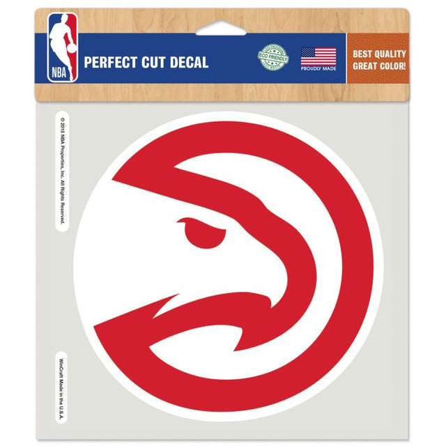 Atlanta Hawks Perfect Cut Color Decal 8" x 8"