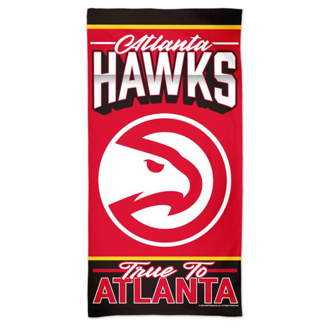 Atlanta Hawks Spectra Beach Towel 30" x 60"