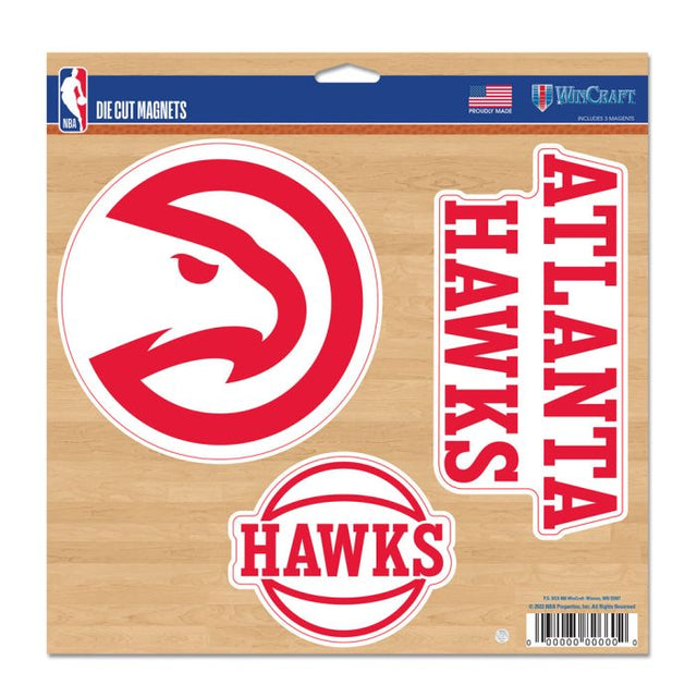 Atlanta Hawks Vinyl Magnet 11" x 11"