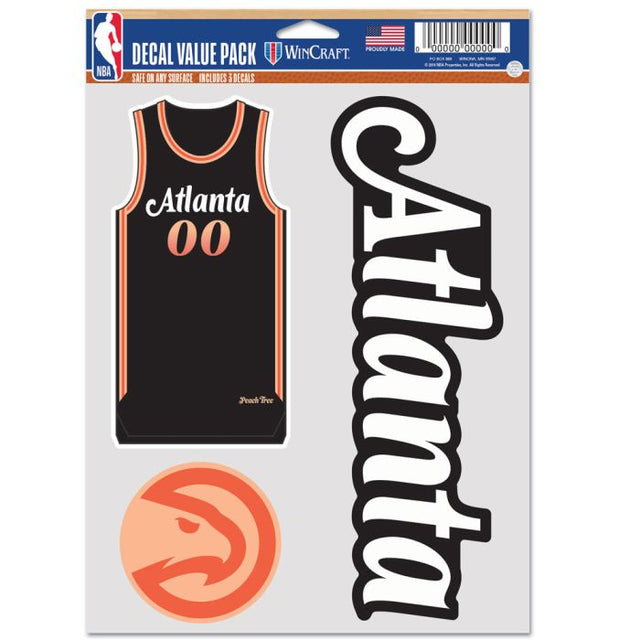 Atlanta Hawks city Multi Use 3 fan pack