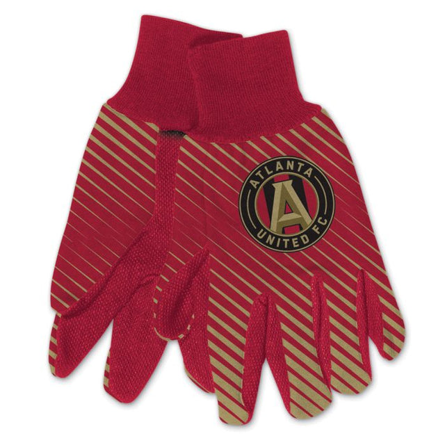 Guantes de dos tonos para adultos de Atlanta United