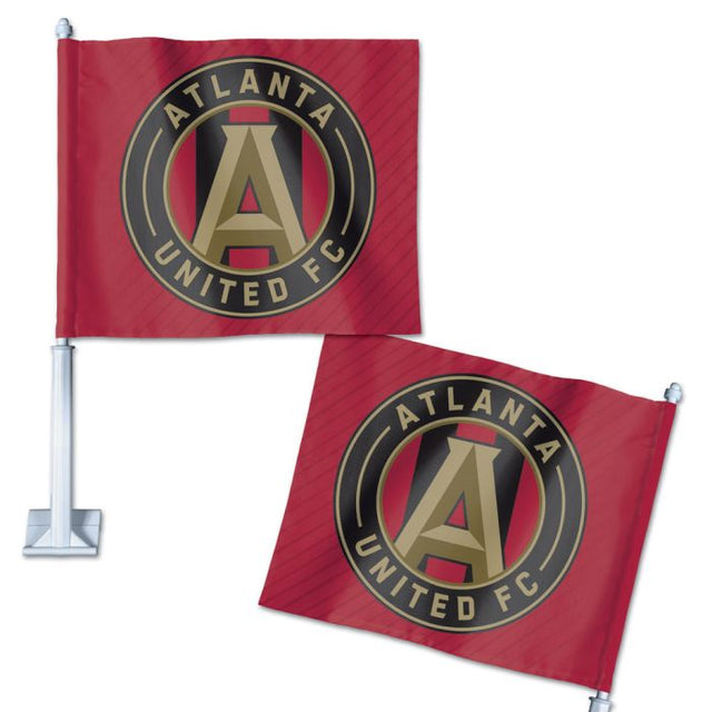 Bandera para auto de Atlanta United, 11,75 x 14 pulgadas