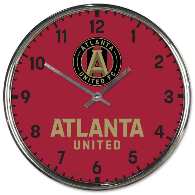 Reloj cromado de Atlanta United