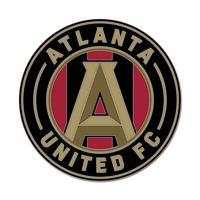 Tarjeta de joyería con pin esmaltado de colección de Atlanta United