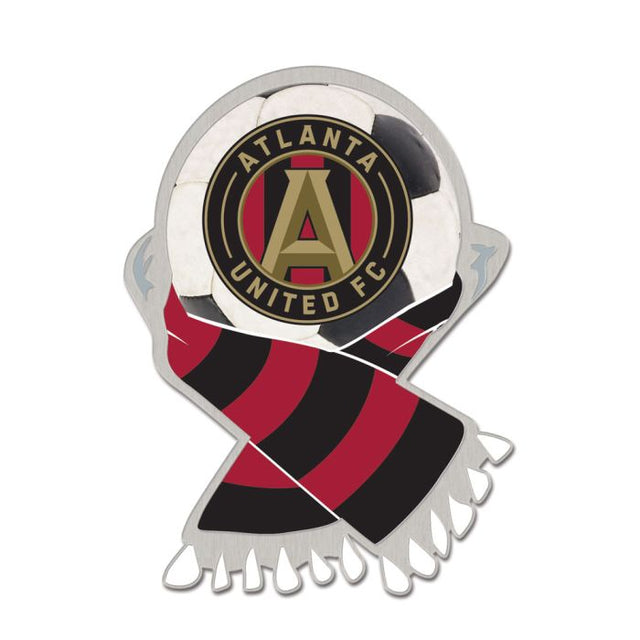 Tarjeta de joyería con pin de colección de Atlanta United