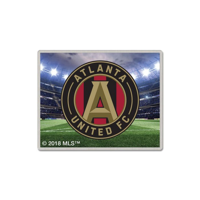 Tarjeta de joyería con pin de colección de Atlanta United