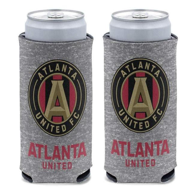 Enfriador de latas delgado de 12 oz con diseño jaspeado de Atlanta United