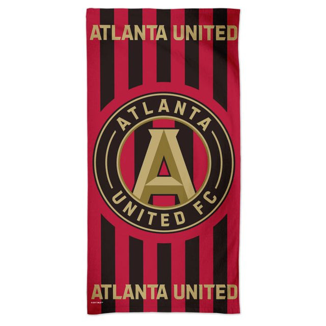 Toalla de playa Spectra con el logotipo de Atlanta United de 30" x 60"