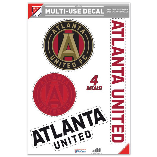 Calcomanía multiusos de Atlanta United de 11" x 17"