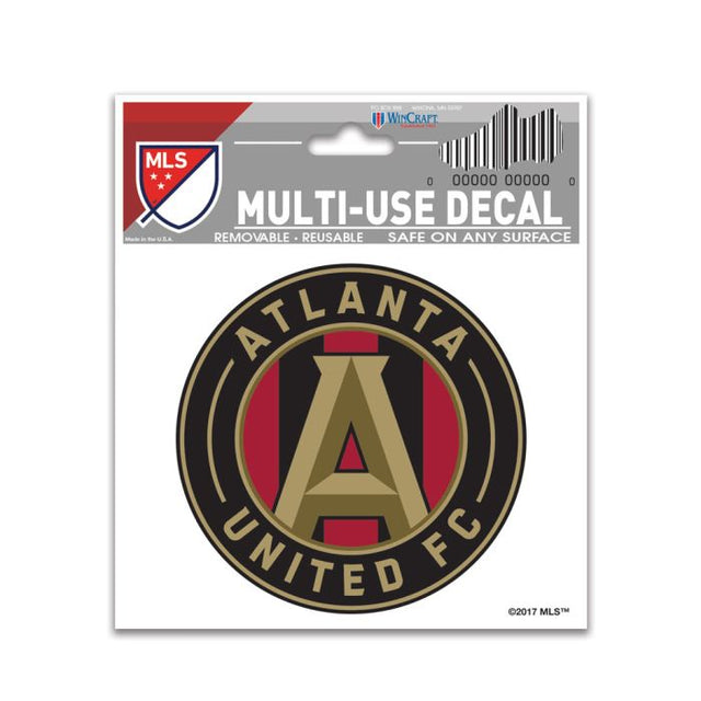 Calcomanía multiusos de Atlanta United de 3" x 4"