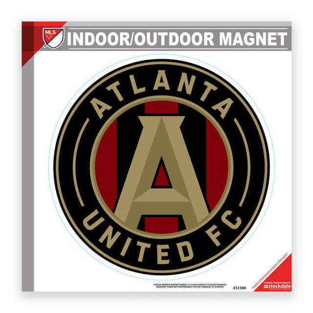 Imanes para exteriores de Atlanta United de 6" x 6"