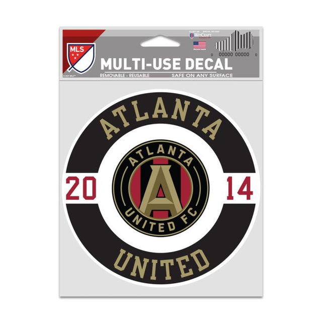 Calcomanías para fanáticos del Atlanta United PATCH de 3,75" x 5"