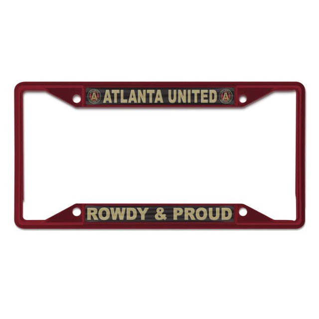 Atlanta United LEMA: ROWDY &amp; PROUD Licencia Plt Frame S/C