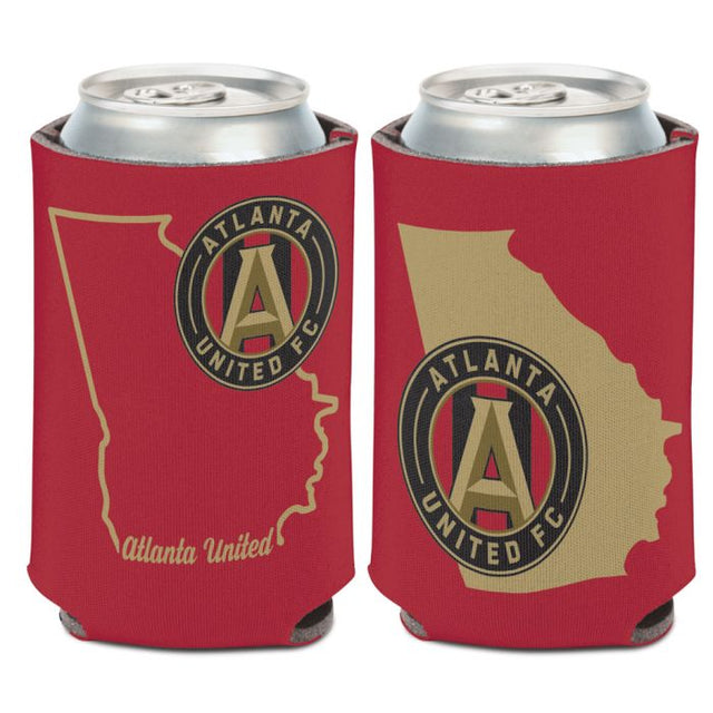 Atlanta United STATE SHAPE Enfriador de lata de 12 oz.